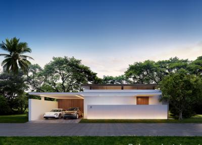 Modern 3 Bedroom Pool Villa in Pru Jampa, Phuket with Minimalistic Japanese Design