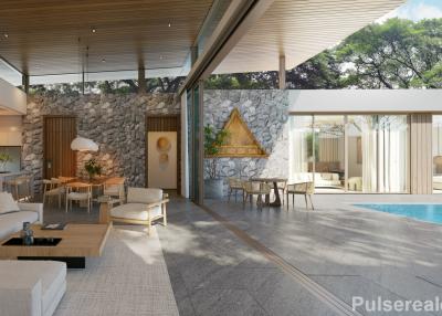 Modern 3 Bedroom Pool Villa in Pru Jampa, Phuket with Minimalistic Japanese Design