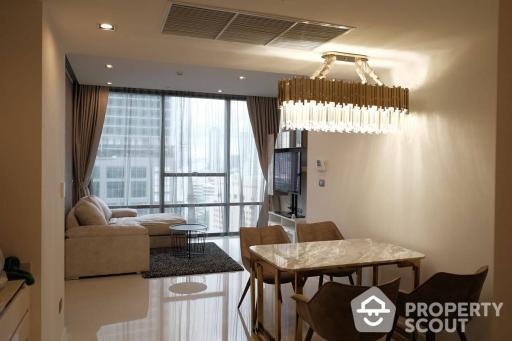 1-BR Condo at The Bangkok Sathorn near BTS Surasak