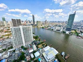 2-bedroom spacious condo for sale on the Chao Phraya riverside