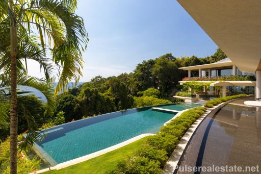 5 Bed Sea View Super Villa on the Kamala Headland - Inside Uber Exclusive Private Estate