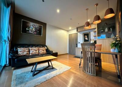 Modern living room with natural lighting