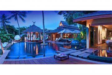 9 Bedrooms Luxury Beachfront Villa with land beside