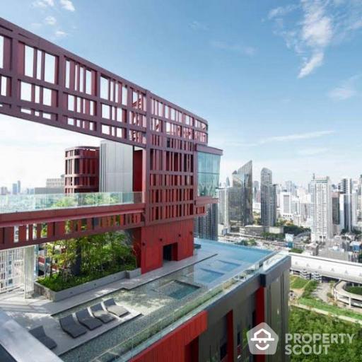 1-BR Condo at Life Asoke Hype near ARL Makkasan