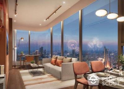 2-BR Condo at Whizdom Craftz Samyan near MRT Sam Yan