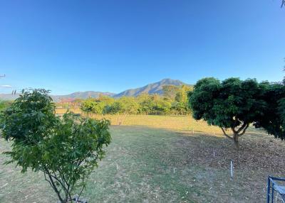 A nice plot with Mountain View for sale in Mae On