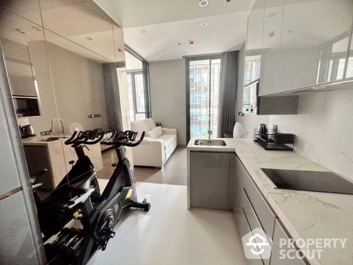 Studio Condo at The Esse At Singha Complex near MRT Phetchaburi