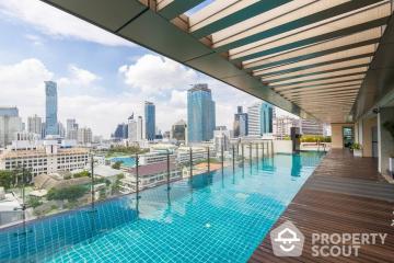 2-BR Condo at The Legend Saladaeng near MRT Si Lom