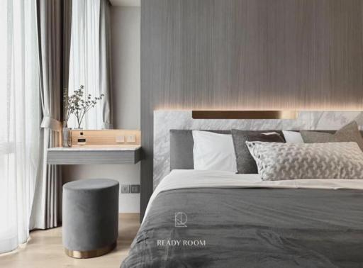 modern bedroom interior with elegant design and decor