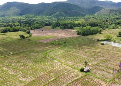 Beautiful 48 rai 3 ngan property with beautiful view of lakes and hills in a lovely, peaceful area only 30 min from Chiang Mai city.