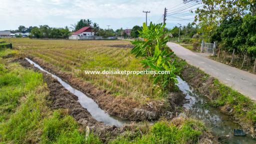 Nice 1+ Rai Plot of Land with Great View for Sale in Choeng Doi, Doi Saket