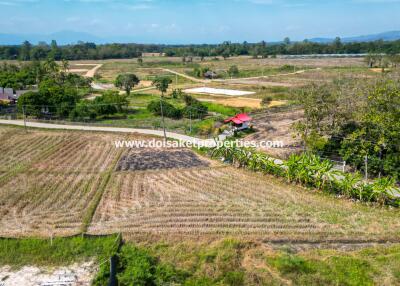 ขายที่ดินสวย 1 ไร่พร้อมวิวสวยงามในเชิงดอย ดอยสะเก็ด