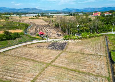 Nice 1+ Rai Plot of Land with Great View for Sale in Choeng Doi, Doi Saket