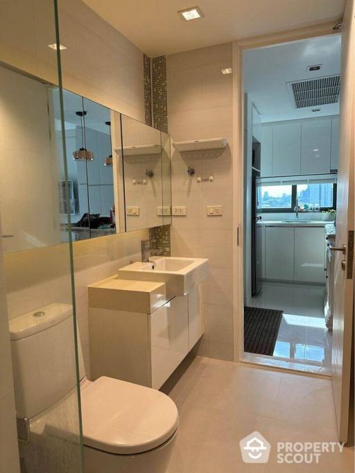 1-BR Condo at Nara 9 Sathorn-Narathiwas near BTS Saint Louis