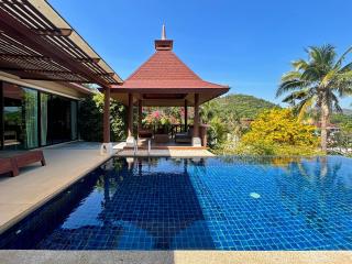 Panorama Khao Tao : Bali Style 3 Bedroom Pool Villa