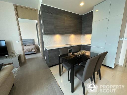 1-BR Condo at The Esse Asoke near MRT Sukhumvit