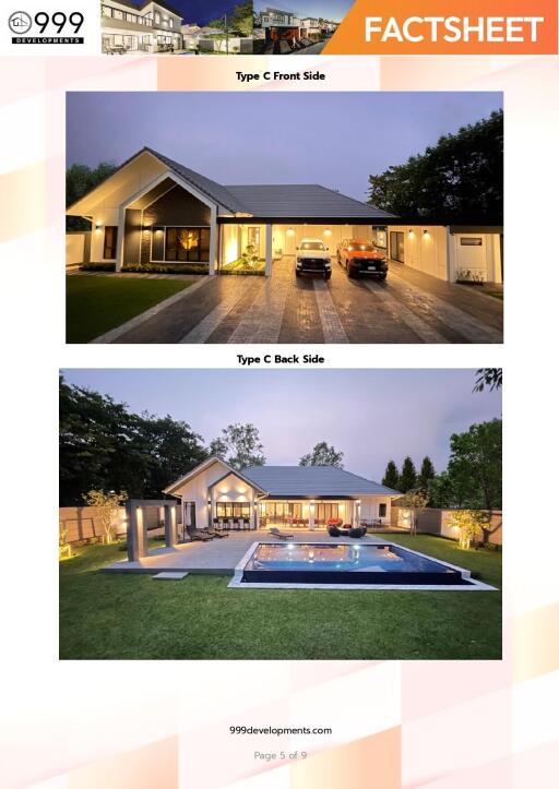 Modern Pool Villas For Sale At Wangtan House