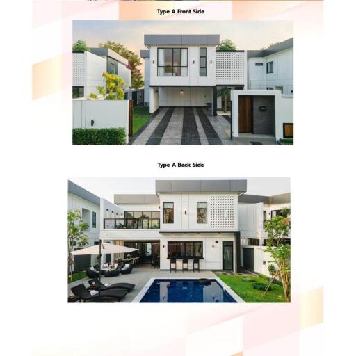 Modern Pool Villas For Sale At Wangtan House