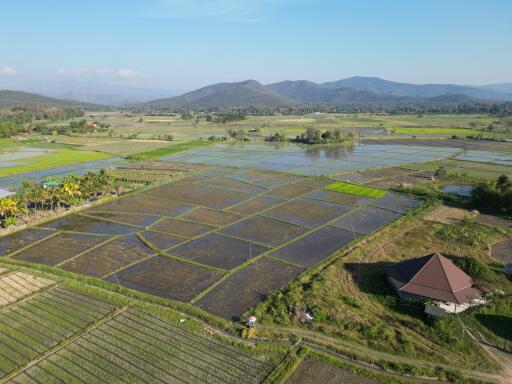 3 Rai of Stunning Mountain View Land for Sale in Doi Saket Chiang Mai
