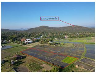 3 Rai of Stunning Mountain View Land for Sale in Doi Saket Chiang Mai