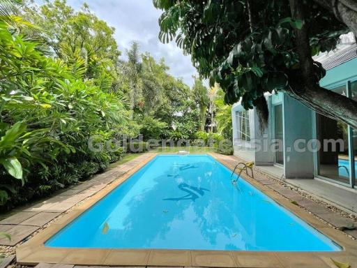 House with Garden and Private Pool - Petchaburi Road. Easy access to Thong Lo and Ekkamai.