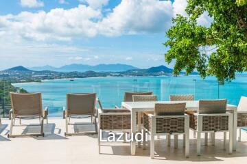 Seaside Elegance: Luxurious 5-Bedroom Villa with Sublime Views of Chaweng Bay in Coral Cove