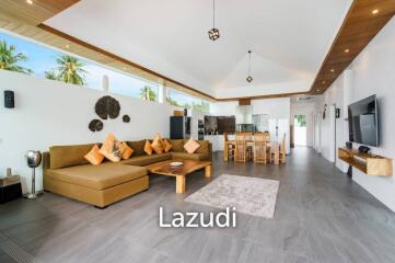 3-Bed Beachfront Villa on Samui