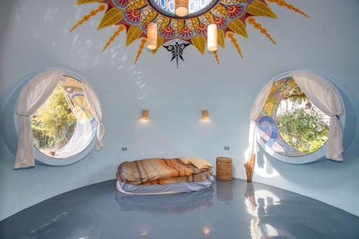 Magical Dome Home: Unique Design, With Private Pool