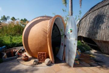 Magical Dome Home: Unique Design, With Private Pool