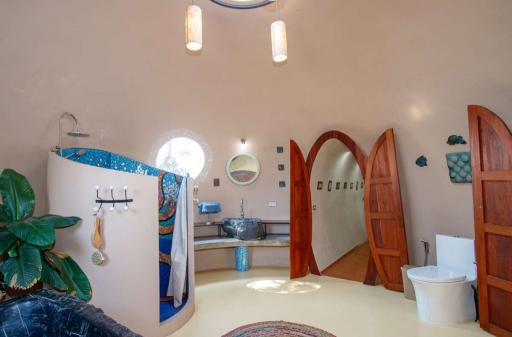 Magical Dome Home: Unique Design, With Private Pool