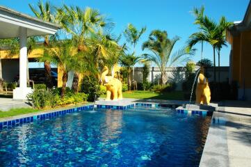 Luxury Pool Villa with beautiful garden for sale