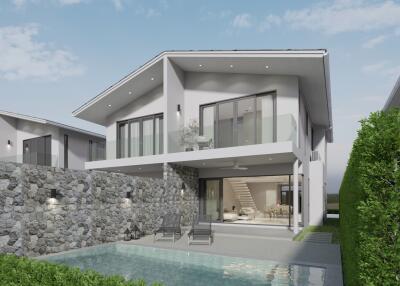 new villas for sale with 3 bedroom in Bophut area