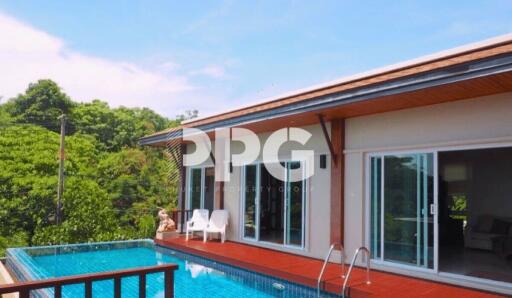 SEA VIEW 4 BEDROOM VILLA WITH PRIVATE POOL IN AO YON BAY