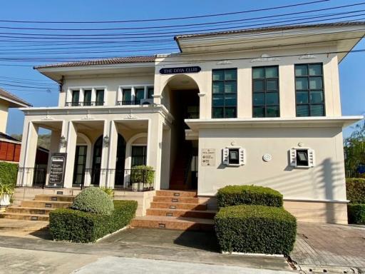 2-story detached house for rent in Sriracha, Diya Valley Village, Soi Na Phrao.