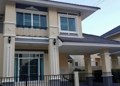2-story detached house for rent in Sriracha, Diya Valley Village, Soi Na Phrao.