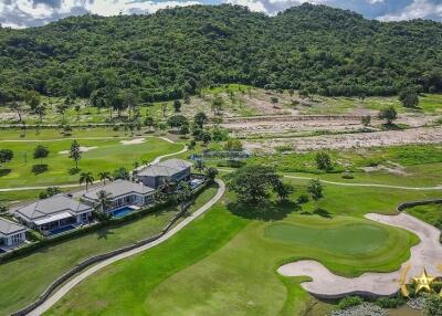 Black Mountain golf course 3 bedroom pool villa for sale Hua Hin