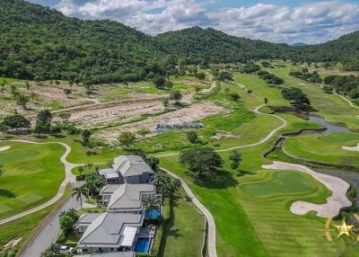 Black Mountain golf course 3 bedroom pool villa for sale Hua Hin