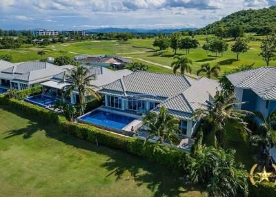 Black Mountain golf course 3 bedroom pool villa for sale Hua Hin