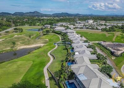 Black Mountain golf course 3 bedroom pool villa for sale Hua Hin