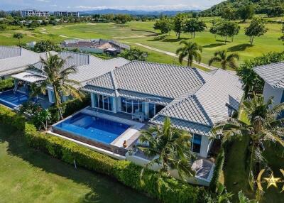 Black Mountain golf course 3 bedroom pool villa for sale Hua Hin