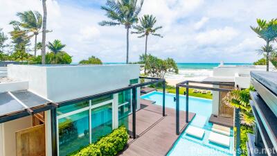 Exclusive Absolute Beachfront Villa for Sale in Natai, Aleenta Resort