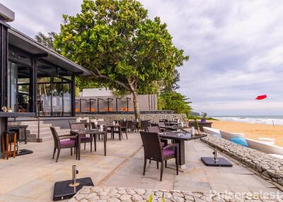 Exclusive Absolute Beachfront Villa for Sale in Natai, Aleenta Resort