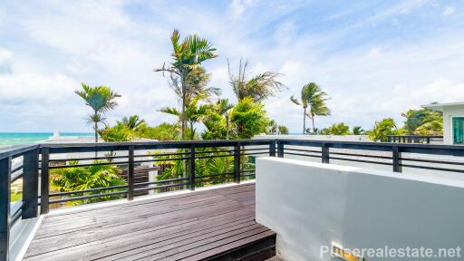 Exclusive Absolute Beachfront Villa for Sale in Natai, Aleenta Resort