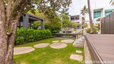 Exclusive Absolute Beachfront Villa for Sale in Natai, Aleenta Resort