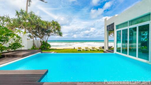 Exclusive Absolute Beachfront Villa for Sale in Natai, Aleenta Resort