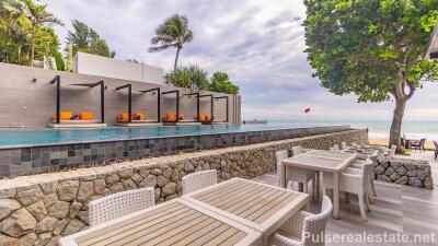 Exclusive Absolute Beachfront Villa for Sale in Natai, Aleenta Resort