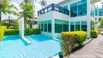 Exclusive Absolute Beachfront Villa for Sale in Natai, Aleenta Resort