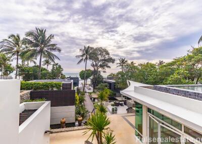 Exclusive Absolute Beachfront Villa for Sale in Natai, Aleenta Resort