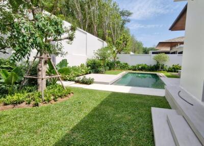 3 Bedroom Modern Loft Pool Villa for Sale In Bangtao - From Private Owner - Completed February 2024