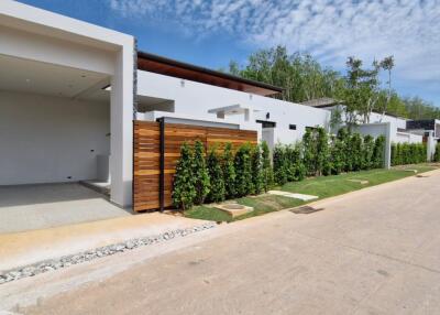 3 Bedroom Modern Loft Pool Villa for Sale In Bangtao - From Private Owner - Completed February 2024